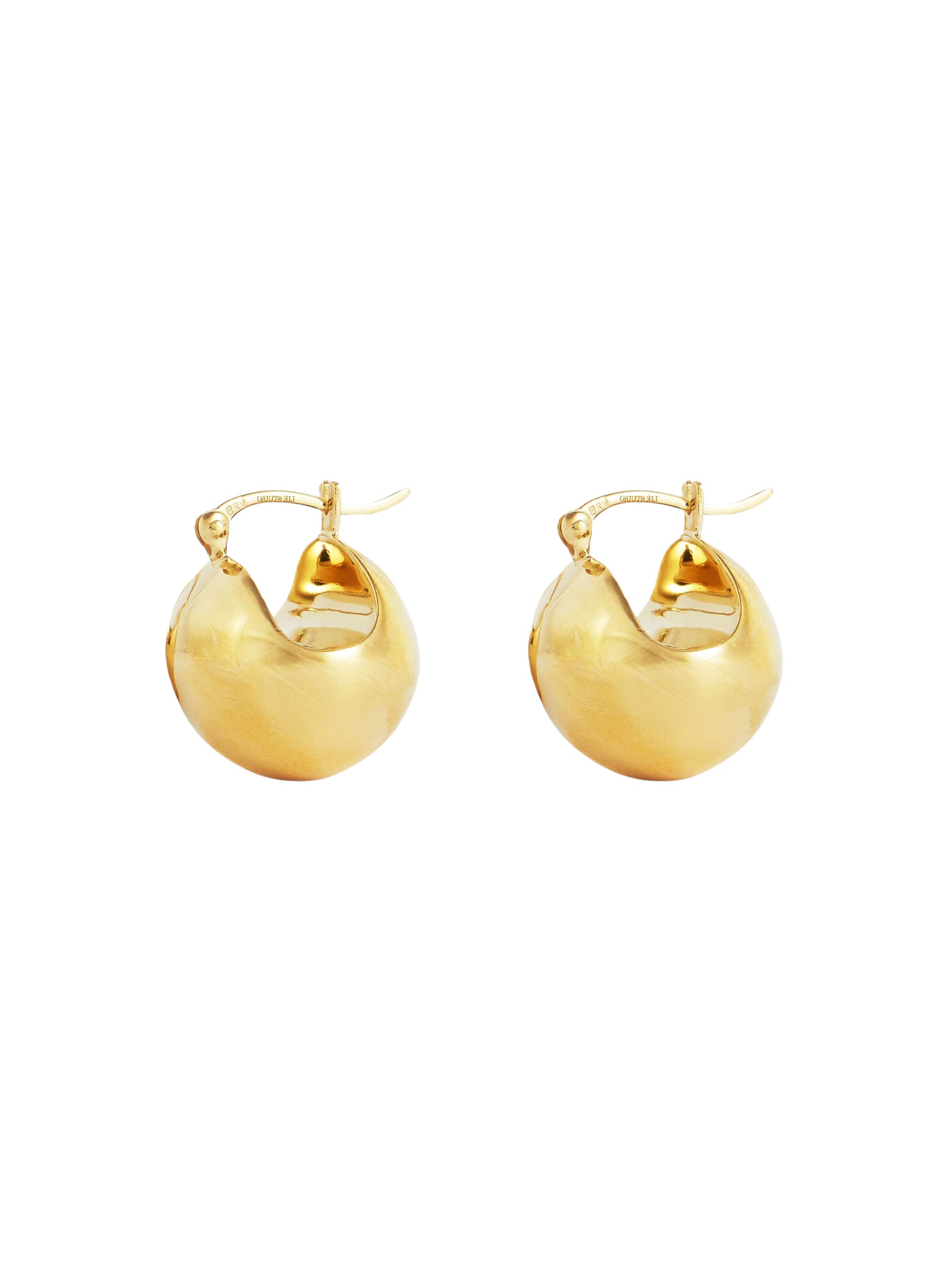 LIÉ STUDIO | The Ingrid Earrings in Gold | The UNDONE