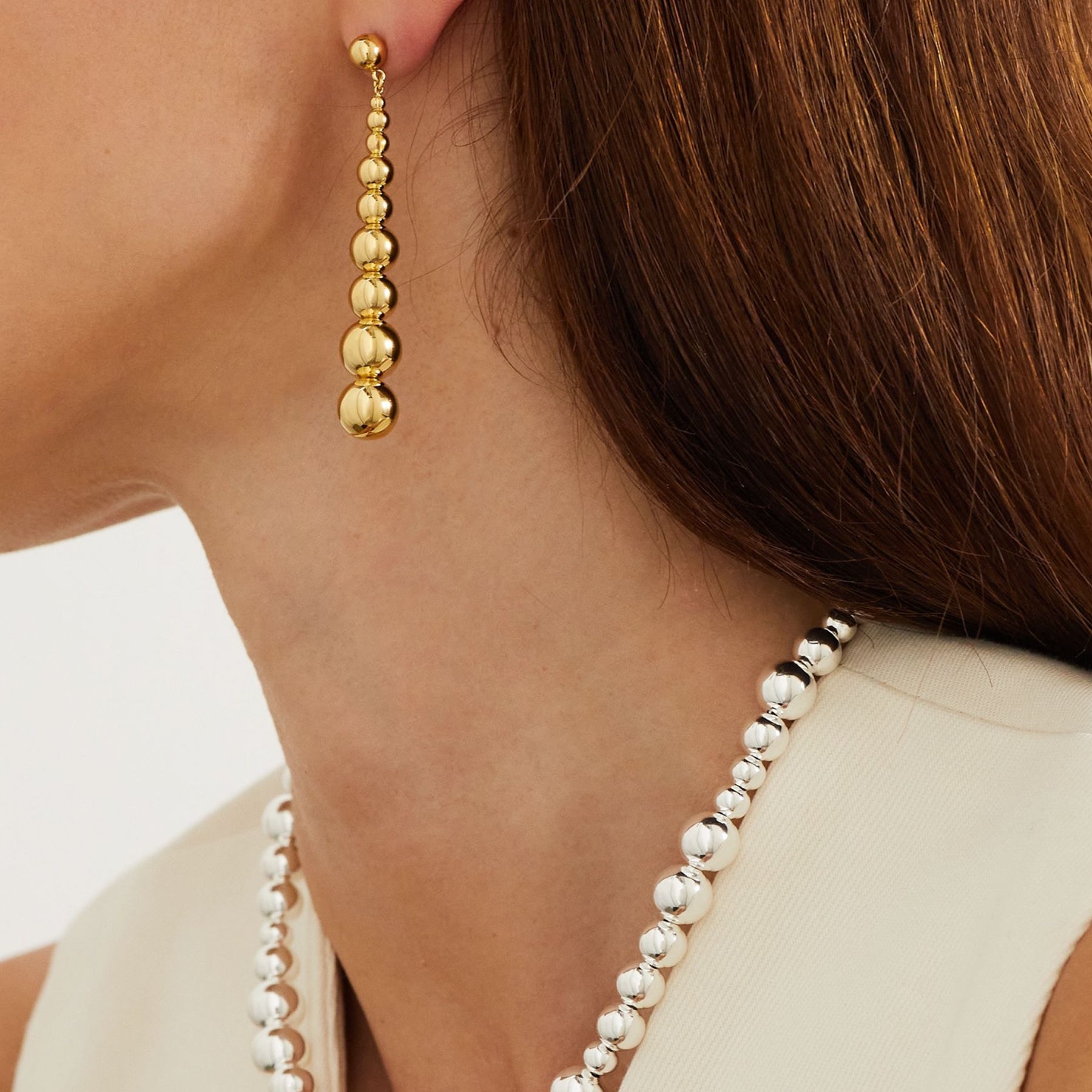 LIÉ STUDIO | Josephine Earrings in Gold | The UNDONE