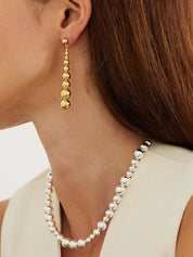 LIÉ STUDIO | Josephine Earrings in Gold | The UNDONE