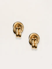 LIÉ STUDIO | The Vera Earrings in Gold | The UNDONE