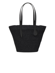 Liffner | Sisal Basket in Black | The UNDONE