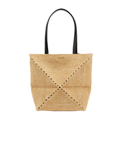 LOEWE | Paula's Ibiza Puzzle Fold Raffia Tote Bag | The UNDONE