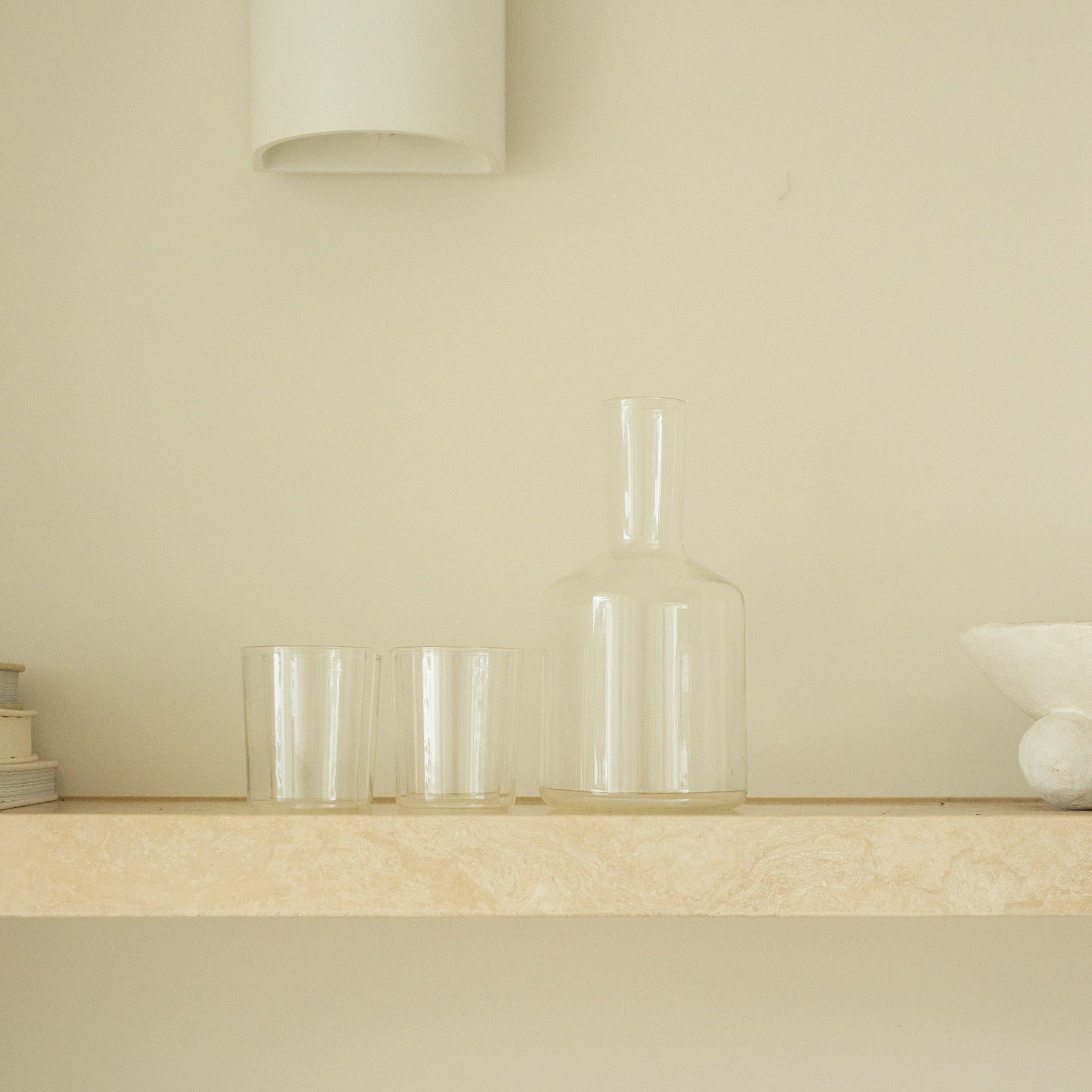Maison Balzac | XL J'ai Soif Carafe in Clear | The UNDONE