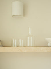 Maison Balzac | XL J'ai Soif Carafe in Clear | The UNDONE