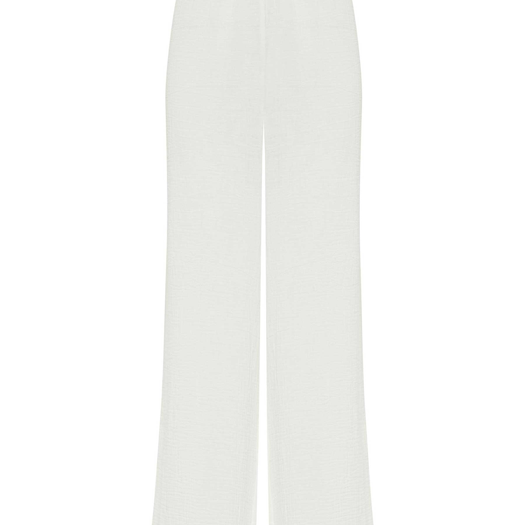 Maison Essentiele | Lounge Pant in White | The UNDONE