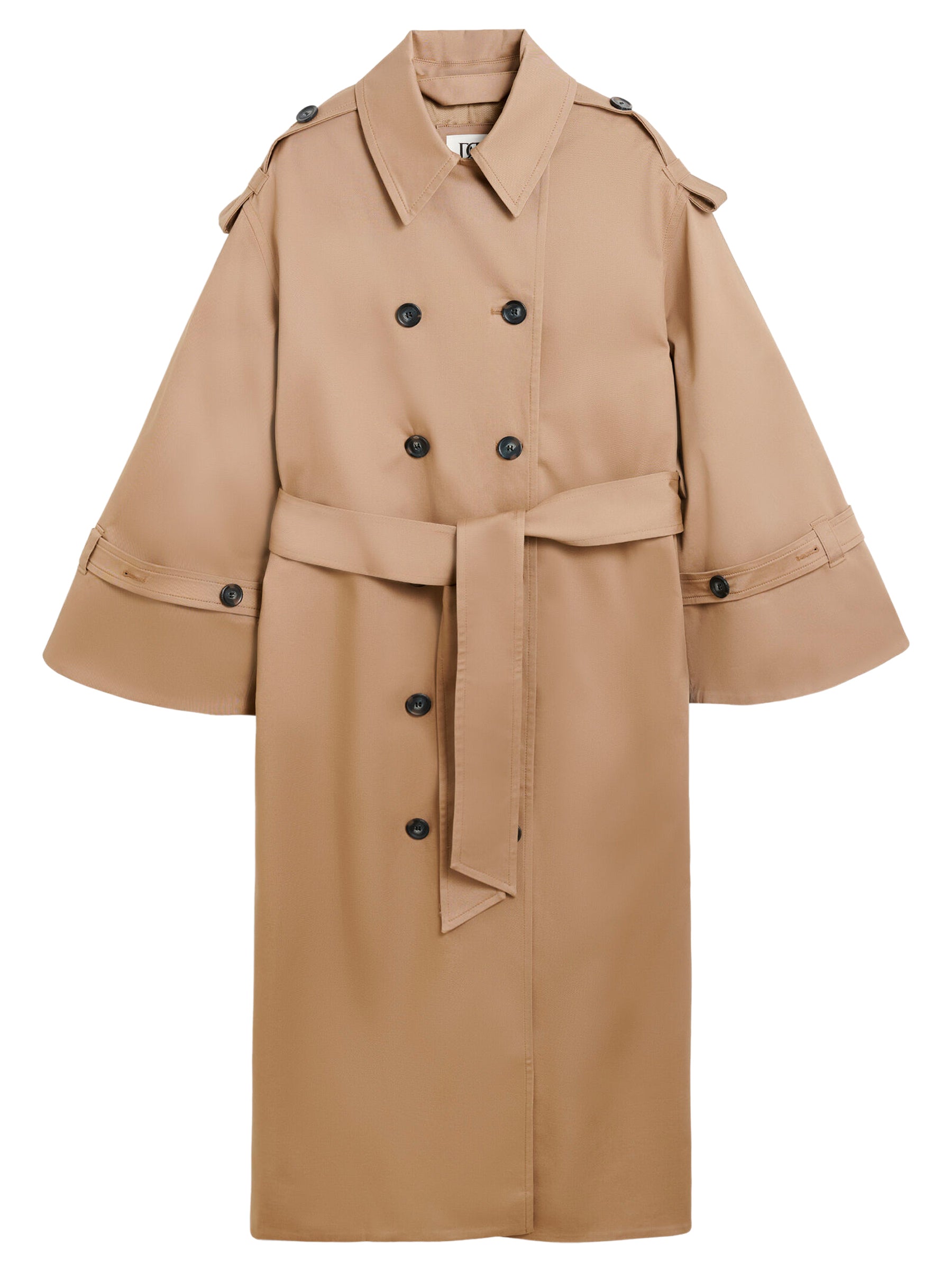 By Malene Birger | Alaya Trench Coat in Tan Fosil | The UNDONE