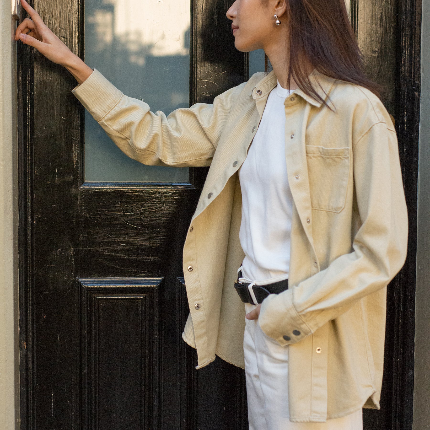 Marle | Alfalfa Shirt in Beige Parsnip | The UNDONE