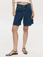 Marle | Relaxed Jean Short in Heritage Blue | The UNDONE