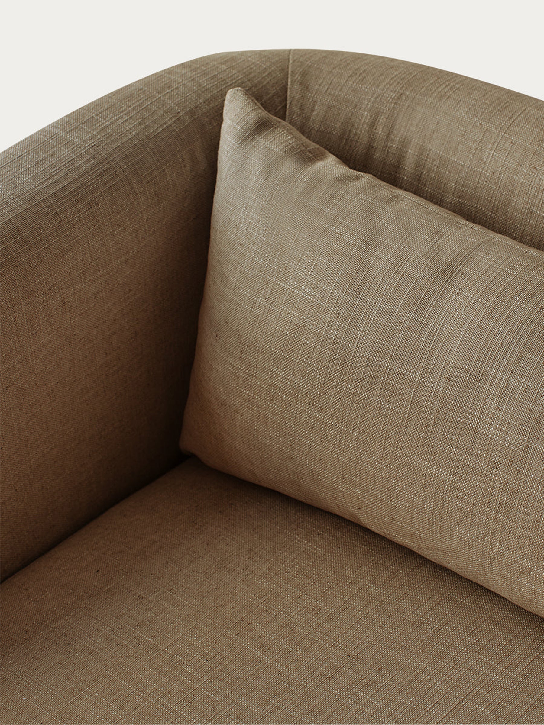 McMullin | Etta Sofa in Mushroom | The UNDONE