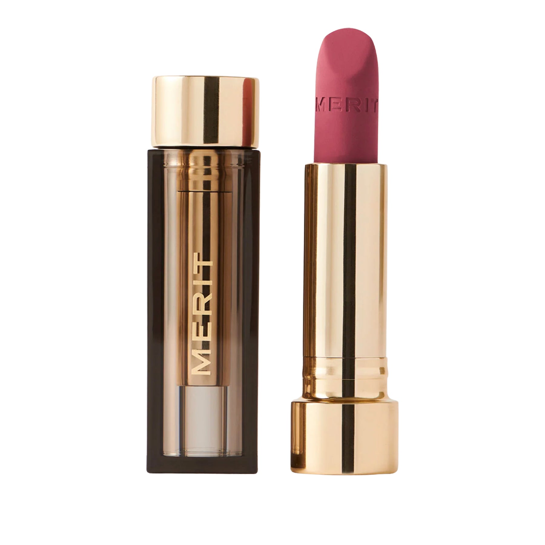 MERIT | Signature Lip Lightweight Lipstick in Pink Sunday | The UNDONE