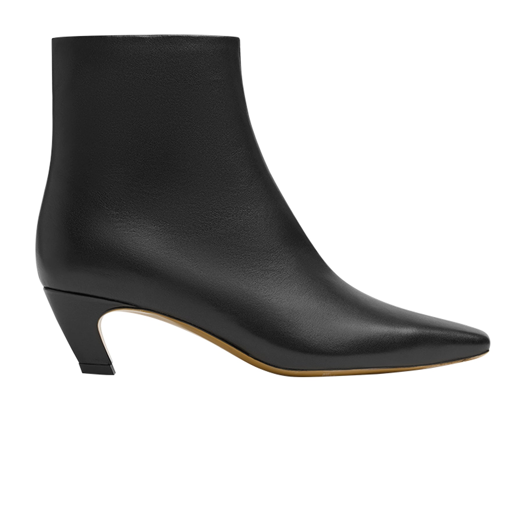 Nelson Made | Dora Ankle Boot in Black Leather | The UNDONE