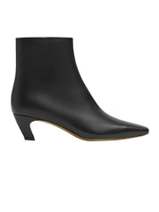 Nelson Made | Dora Ankle Boot in Black Leather | The UNDONE