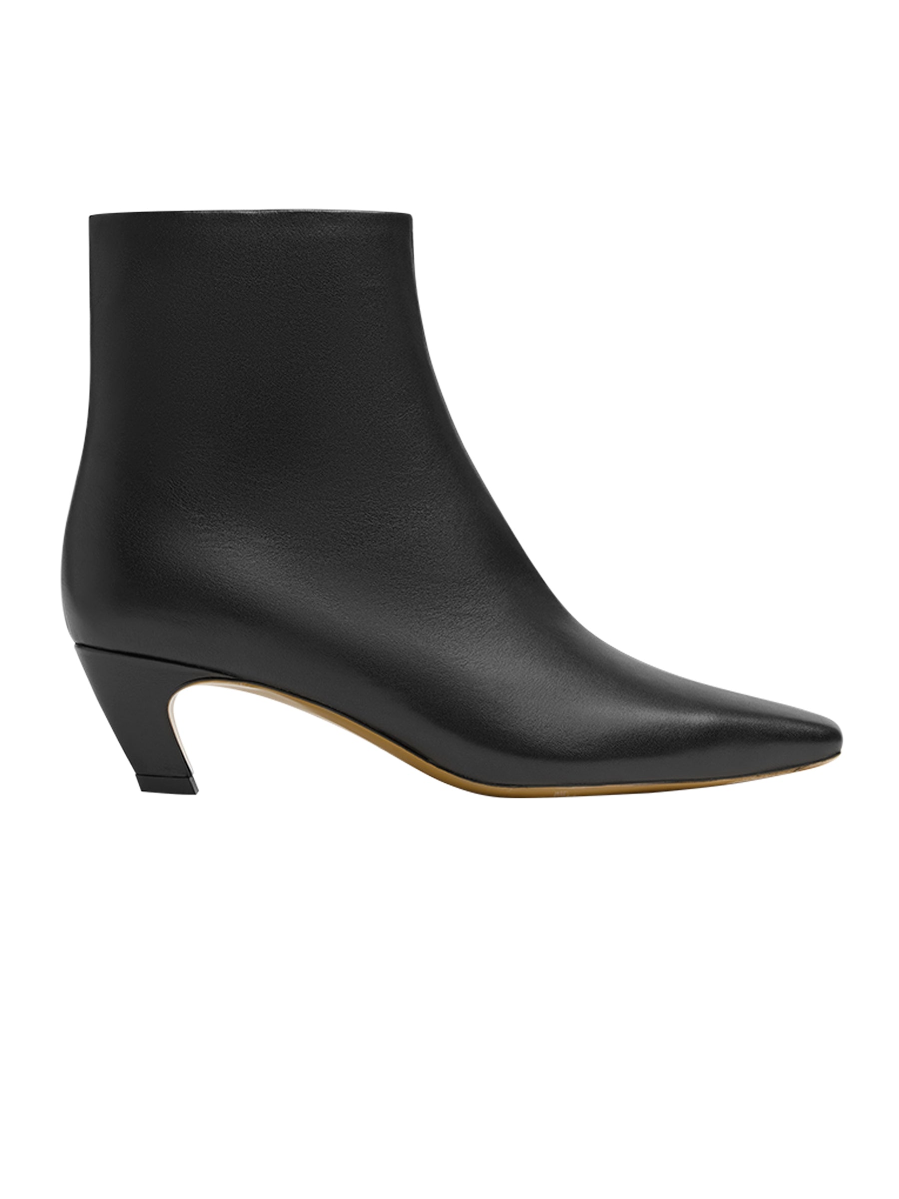Nelson Made | Dora Ankle Boot in Black Leather | The UNDONE