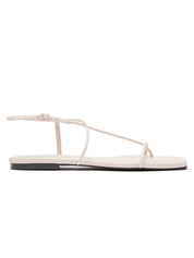Nelson Made | Juliette Sandal in White Crema | The UNDONE