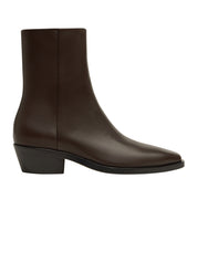 Nelson Made | Louis Ankle Boot in Brown Tiramisu Leather | The UNDONE