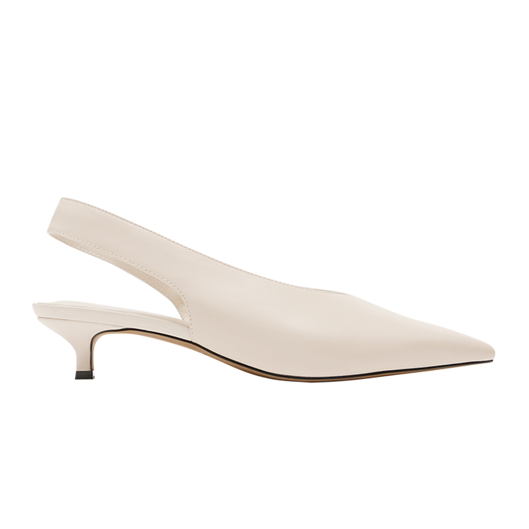Nelson Made | Mila Mini in White Crema Leather | The UNDONE