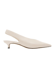 Nelson Made | Mila Mini in White Crema Leather | The UNDONE