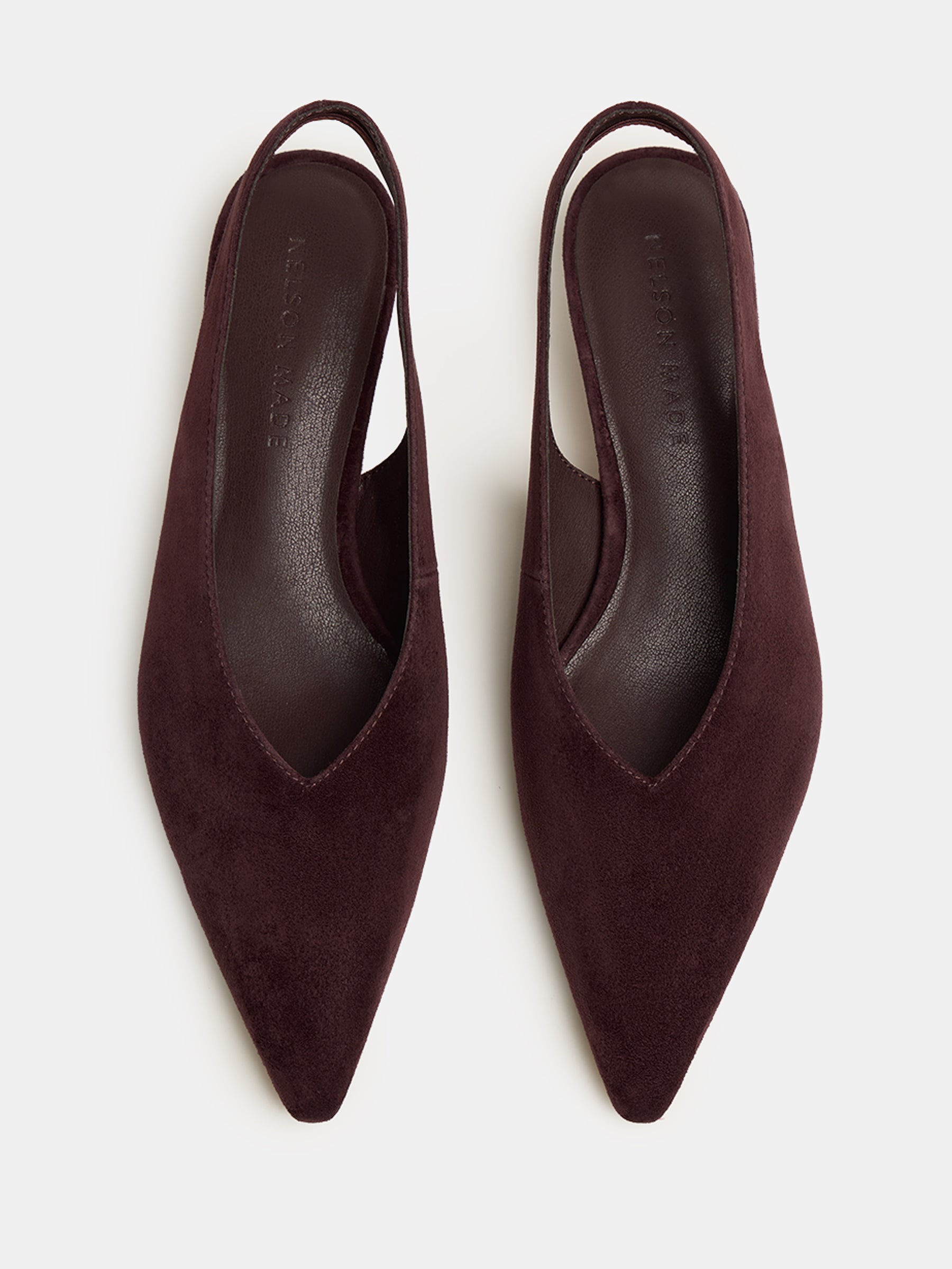 Nelson Made | Mila Mini in Brown Tiramisu Suede | The UNDONE