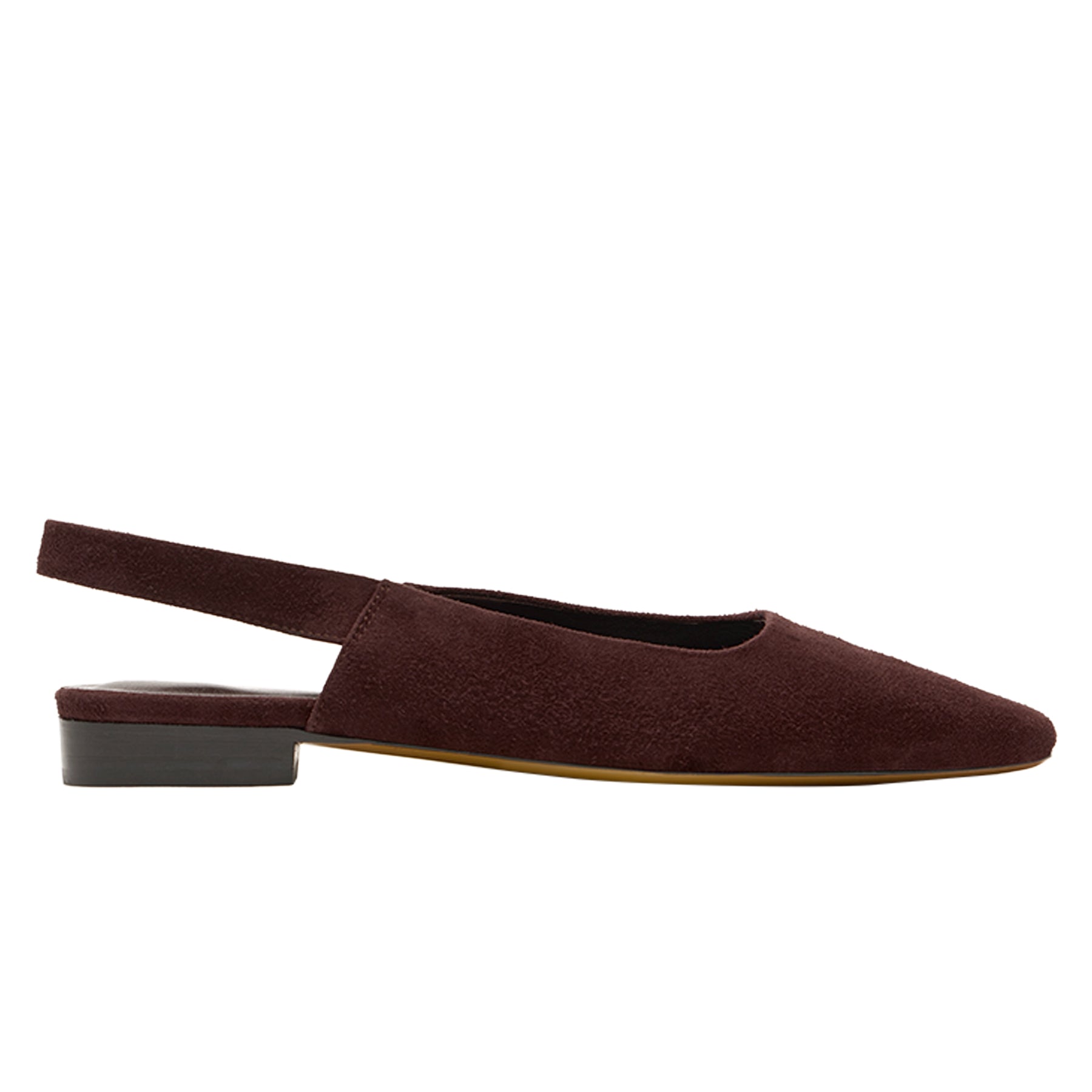 Nelson Made | Mimi Flat in Brown Tiramisu Suede | The UNDONE