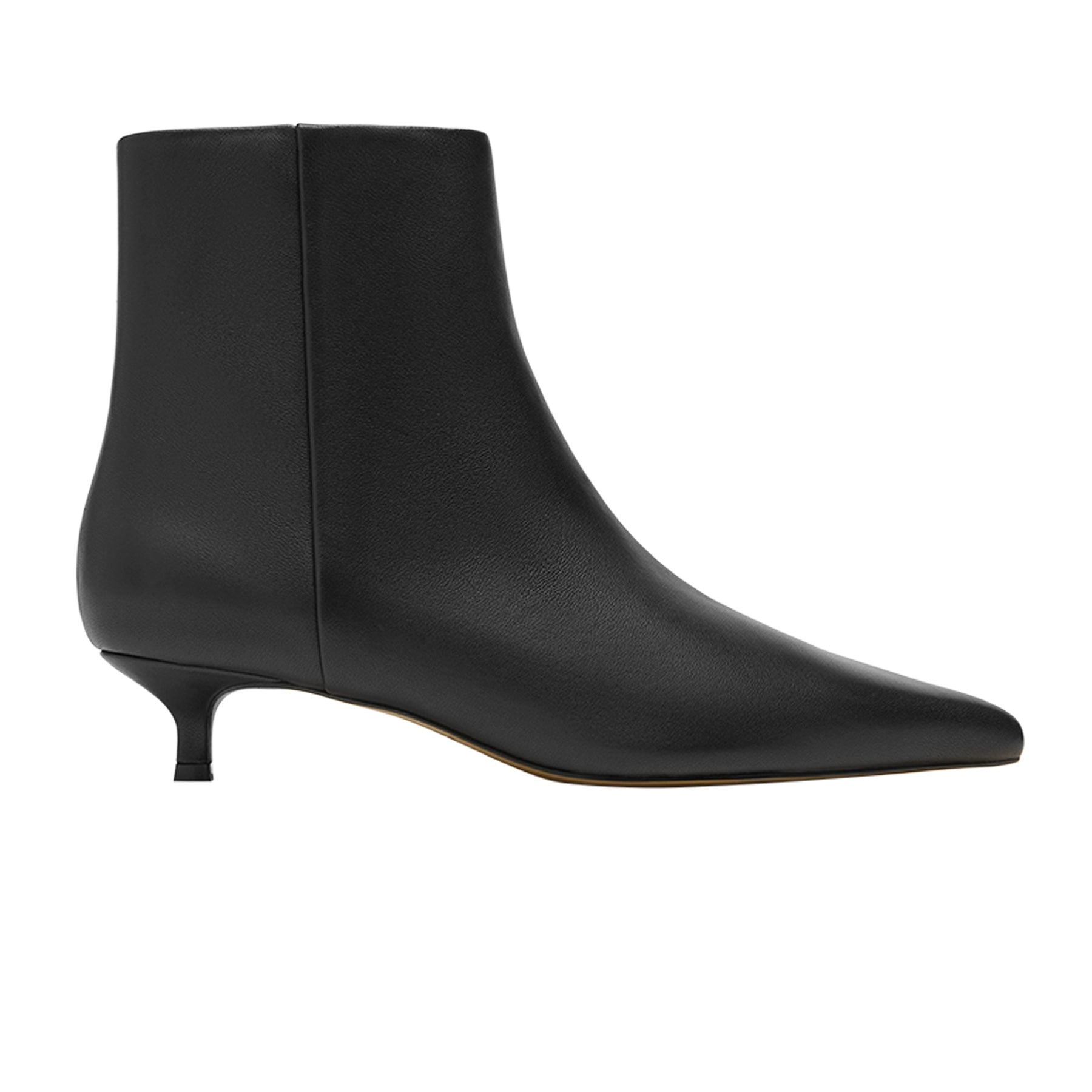 Nelson Made | Sophie Mini Ankle Boot in Black Leather | The UNDONE