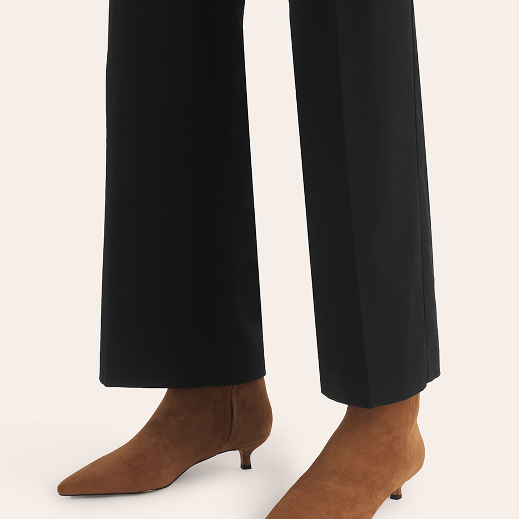 Nelson Made | Sophie Mini Ankle Boot in Tan Toffee Suede | The UNDONE