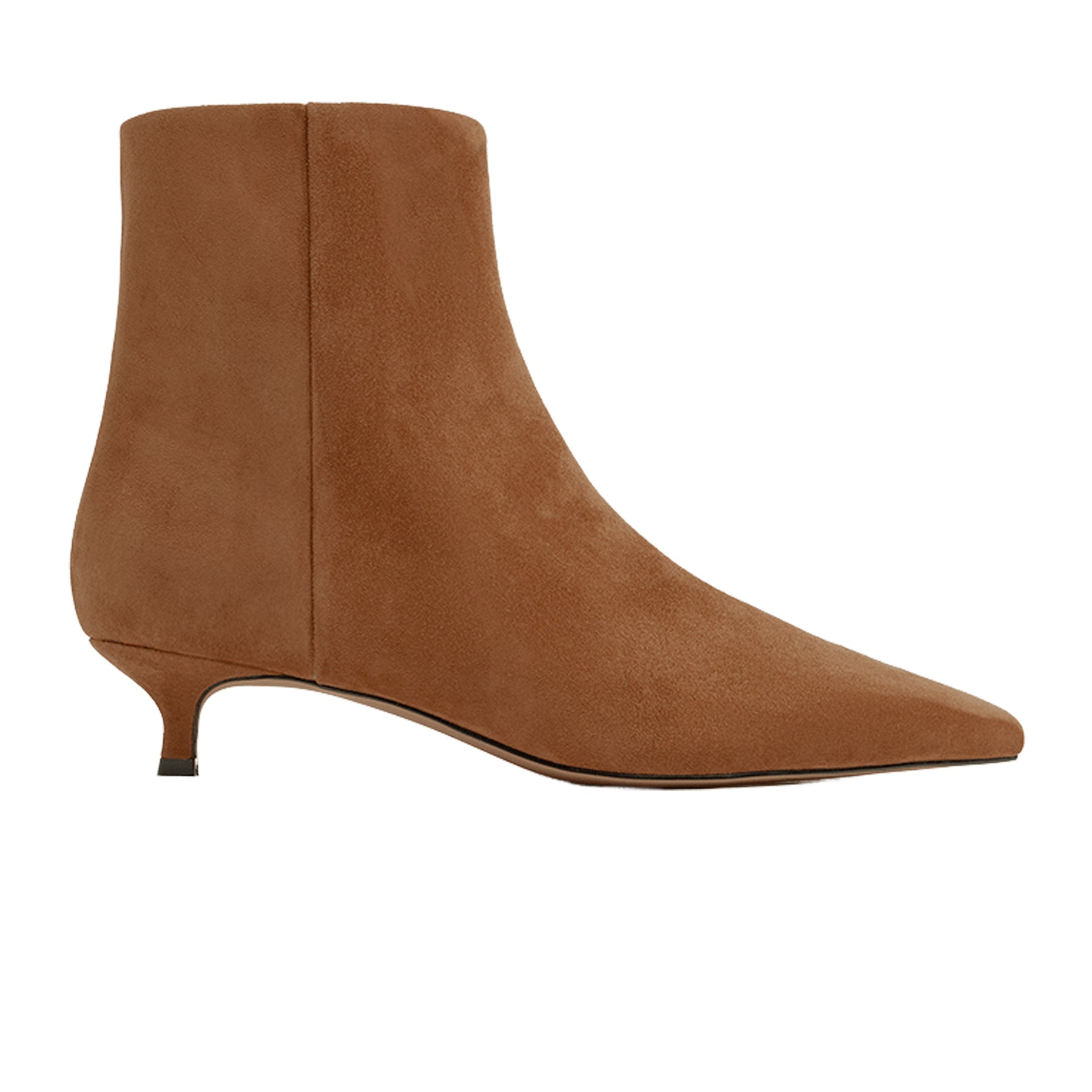 Nelson Made | Sophie Mini Ankle Boot in Tan Toffee Suede | The UNDONE