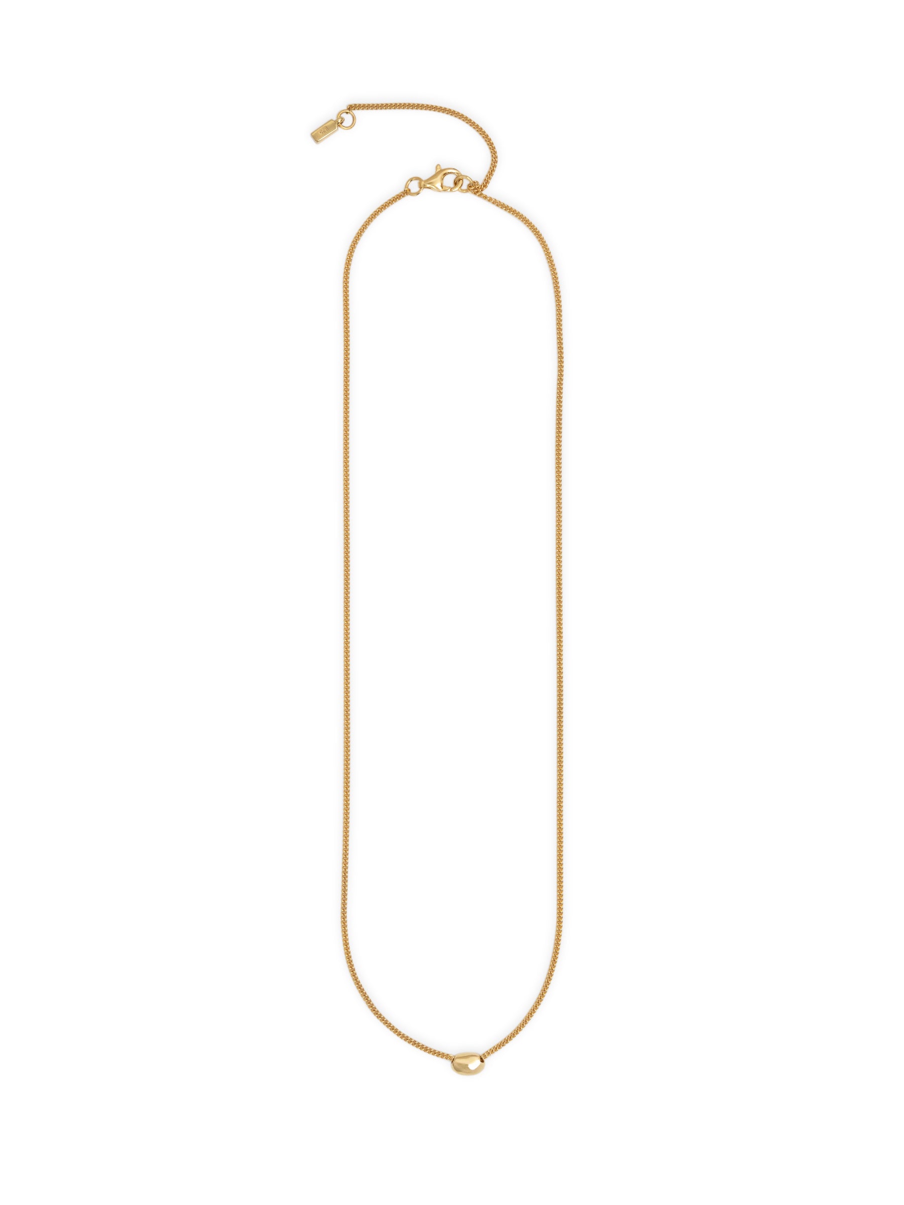Nina Gordon | Mini Drop Necklace in 14k Gold Vermeil | The UNDONE