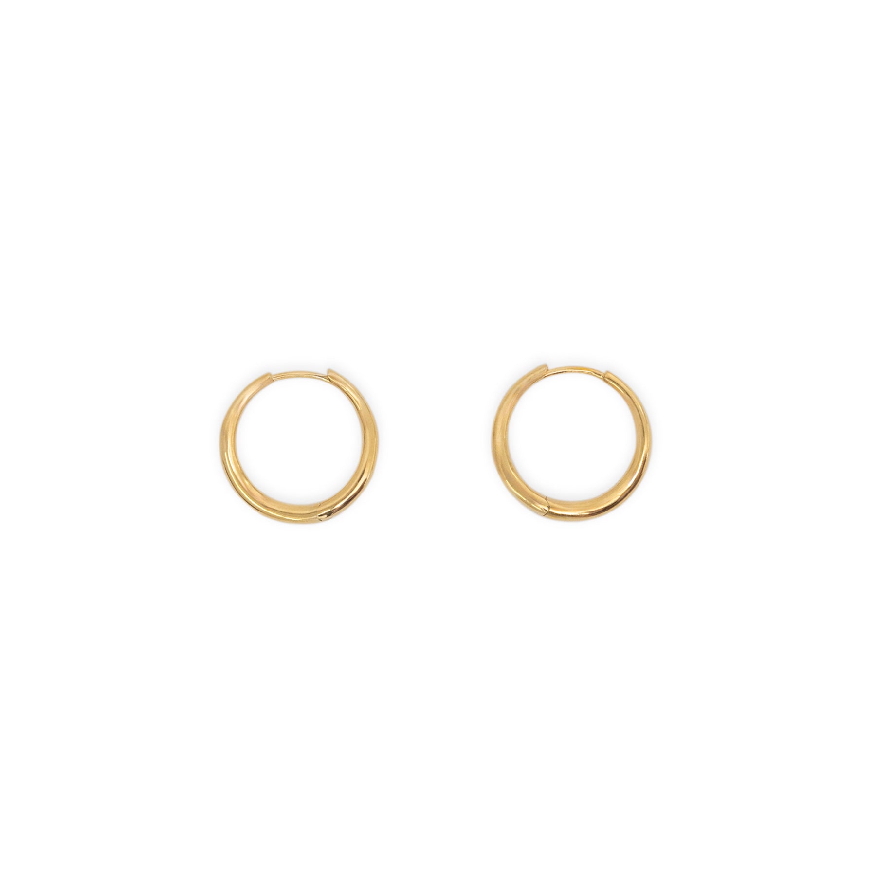 Nina Gordon | Momento Mini Hoops in 14k Gold Vermeil | The UNDONE