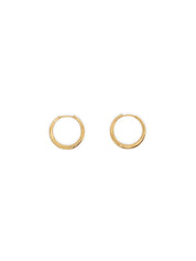 Nina Gordon | Momento Mini Hoops in 14k Gold Vermeil | The UNDONE