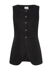 POSSE | Emma Vest in Black | The UNDONE