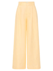 POSSE | Parker Trouser in Yellow Dusty Citron | The UNDONE