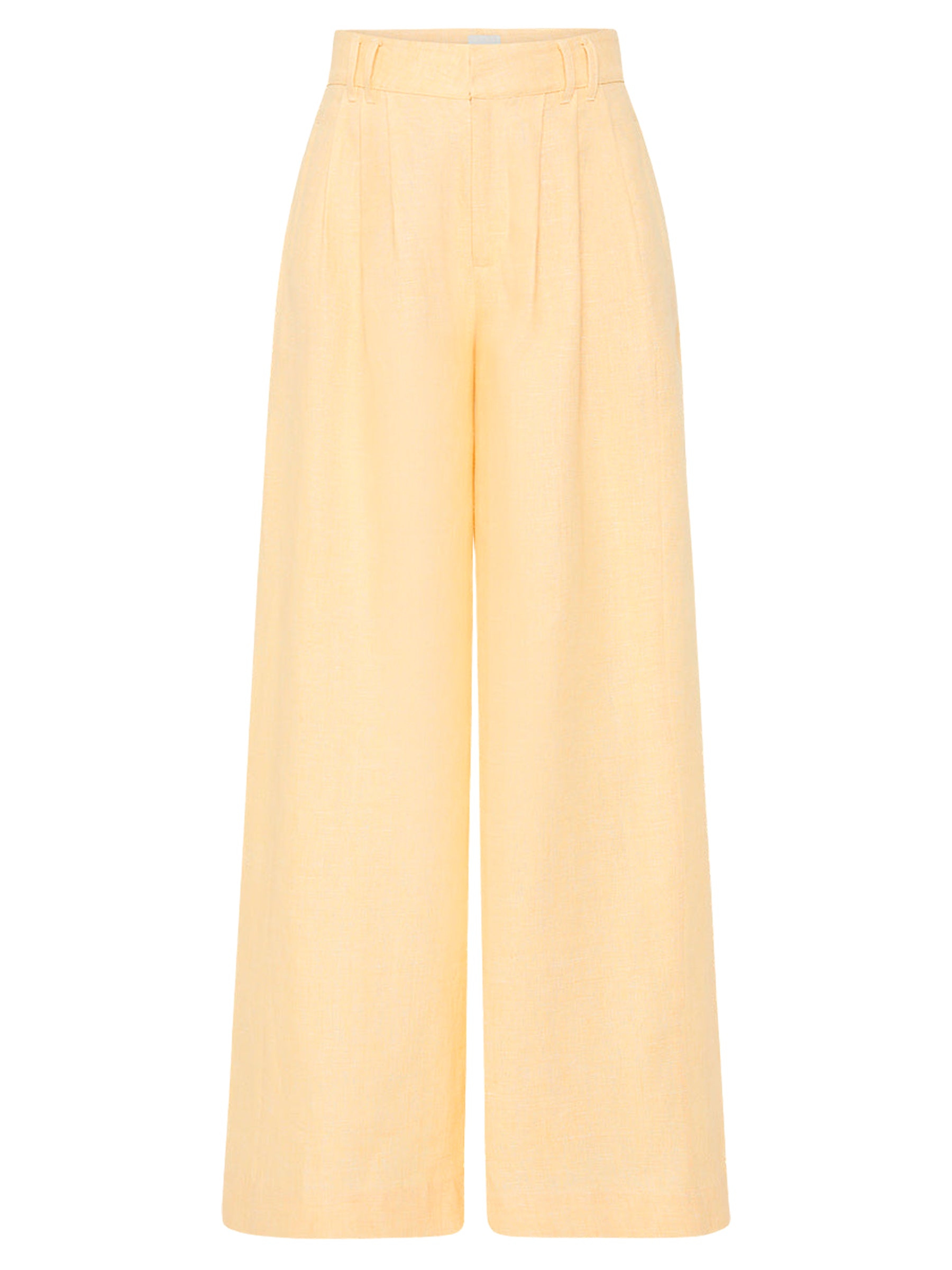 POSSE | Parker Trouser in Yellow Dusty Citron | The UNDONE