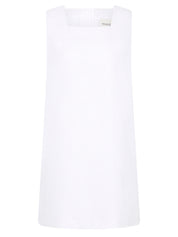 POSSE | Rio Shift Dress in Ivory | The UNDONE