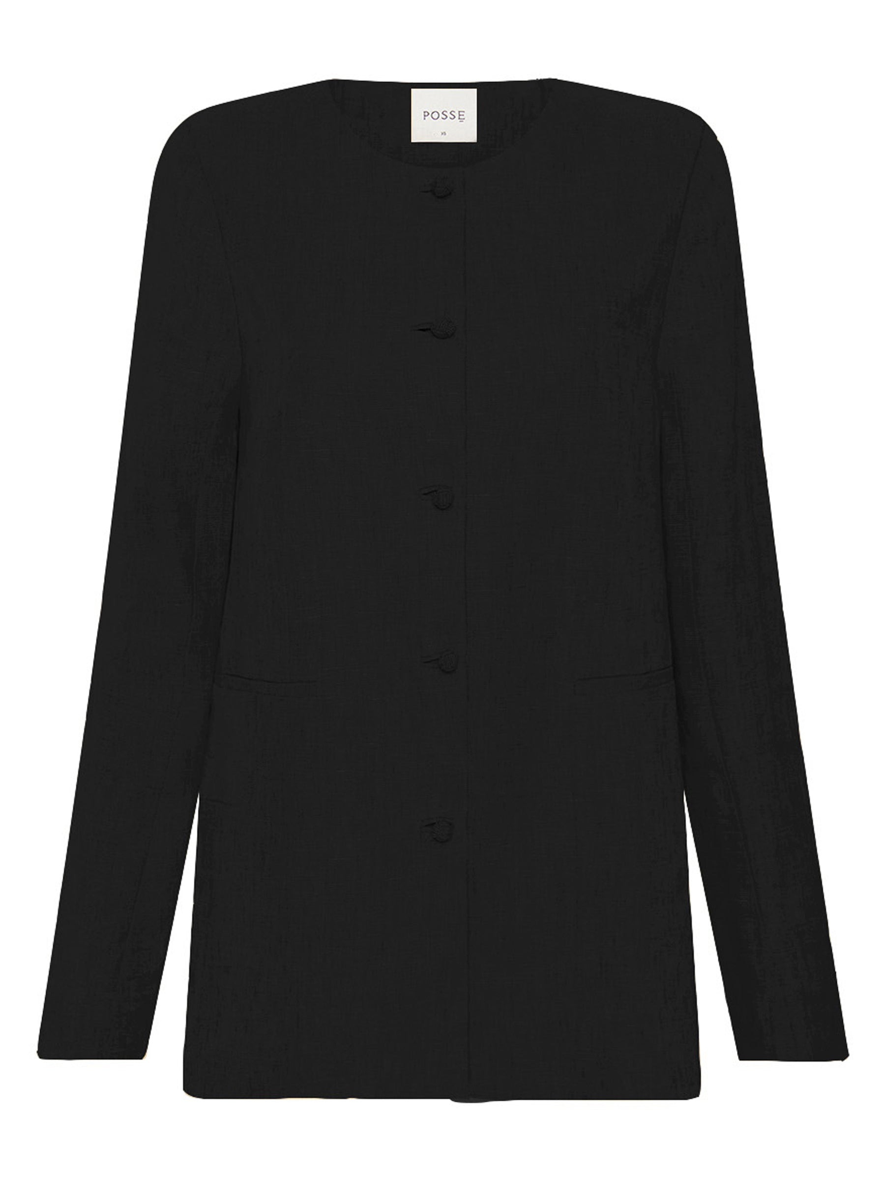POSSE | Rio Shift Jacket in Black | The UNDONE