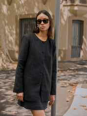 POSSE | Rio Shift Jacket in Black | The UNDONE