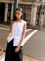 POSSE | Rio Vest in Ivory | The UNDONE