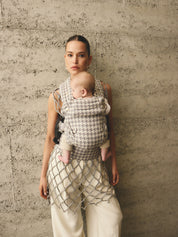 Portier | Limitless Baby Carrier - Marle Houndstooth | The UNDONE