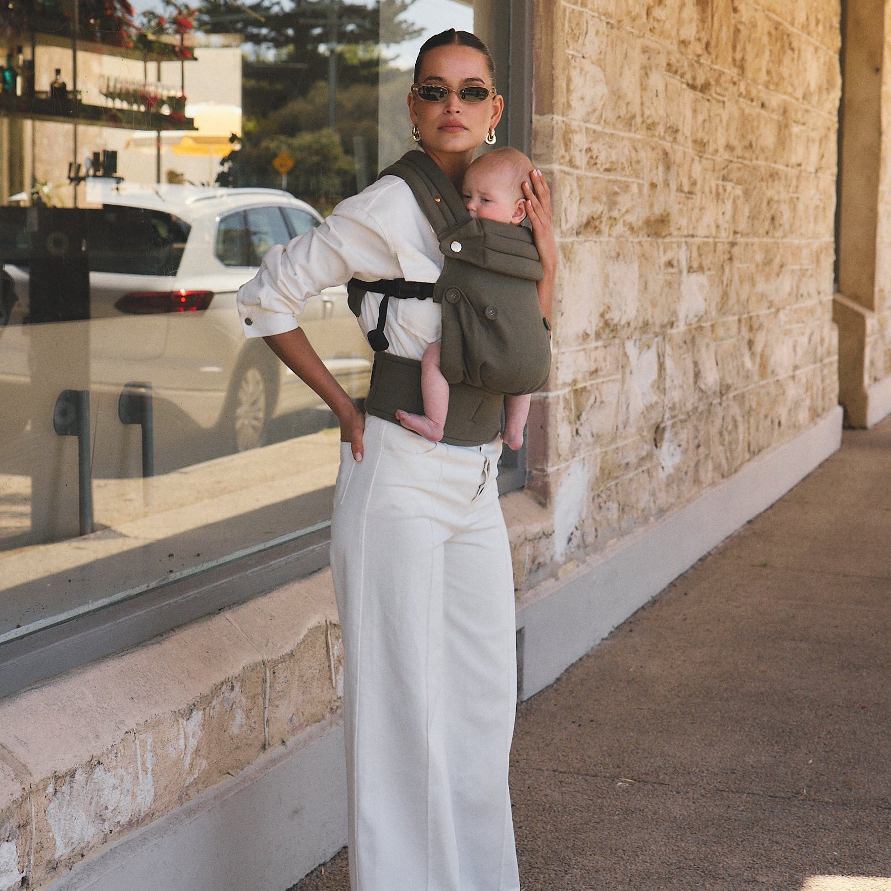 Portier | Limitless Baby Carrier - Olive | The UNDONE