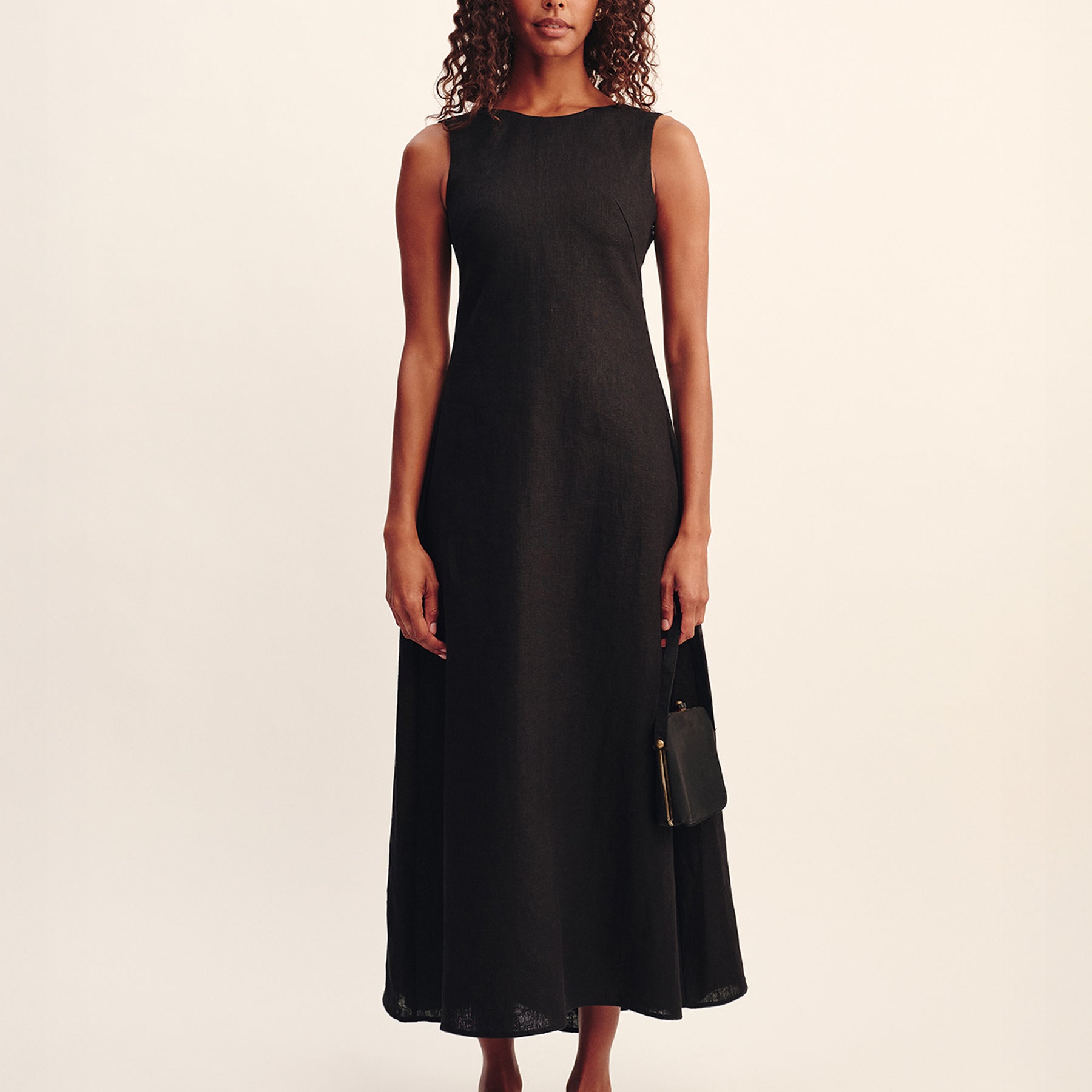 POSSE | Matilda Dress in Black | The UNDONE