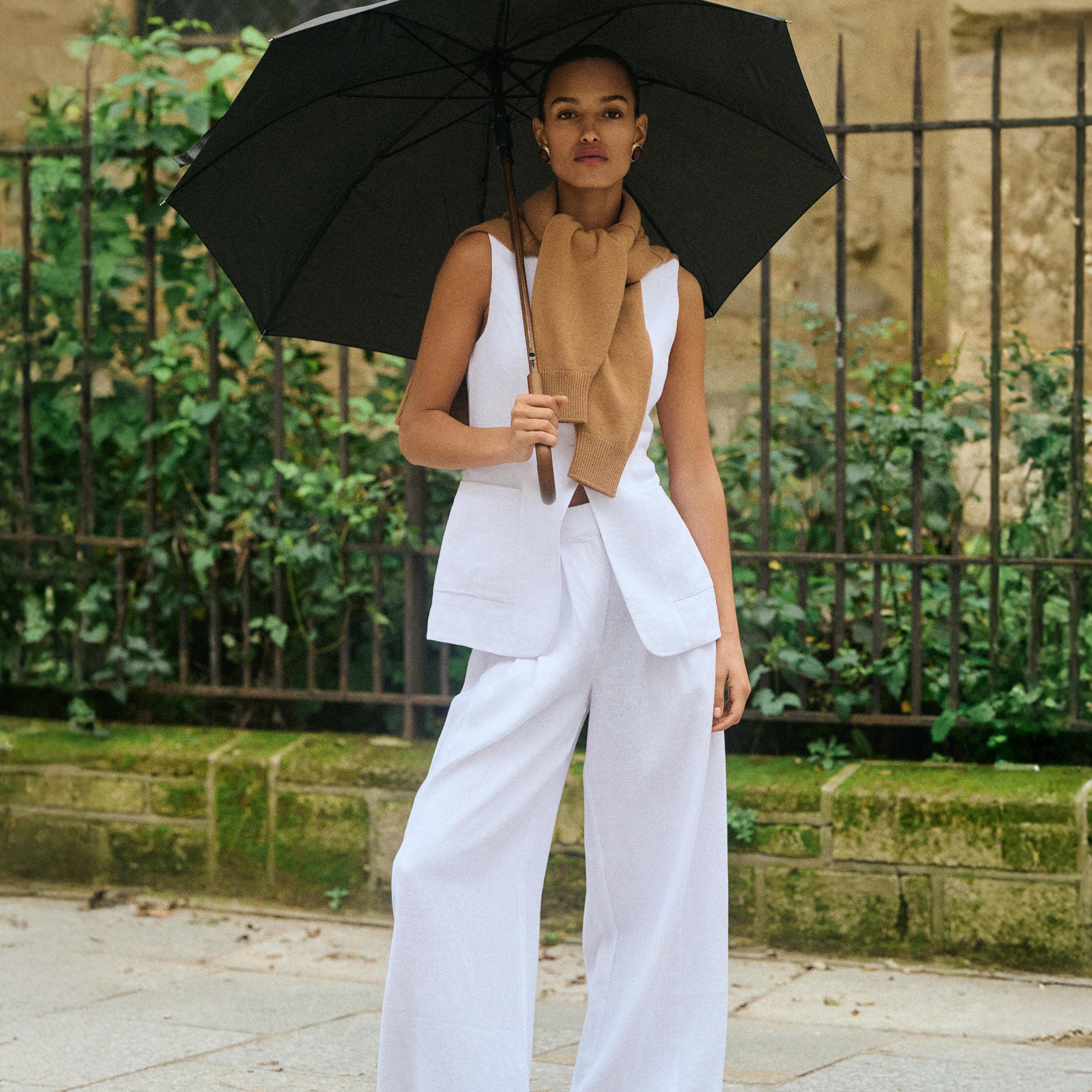 POSSE | Parker Trouser in Ivory | The UNDONE