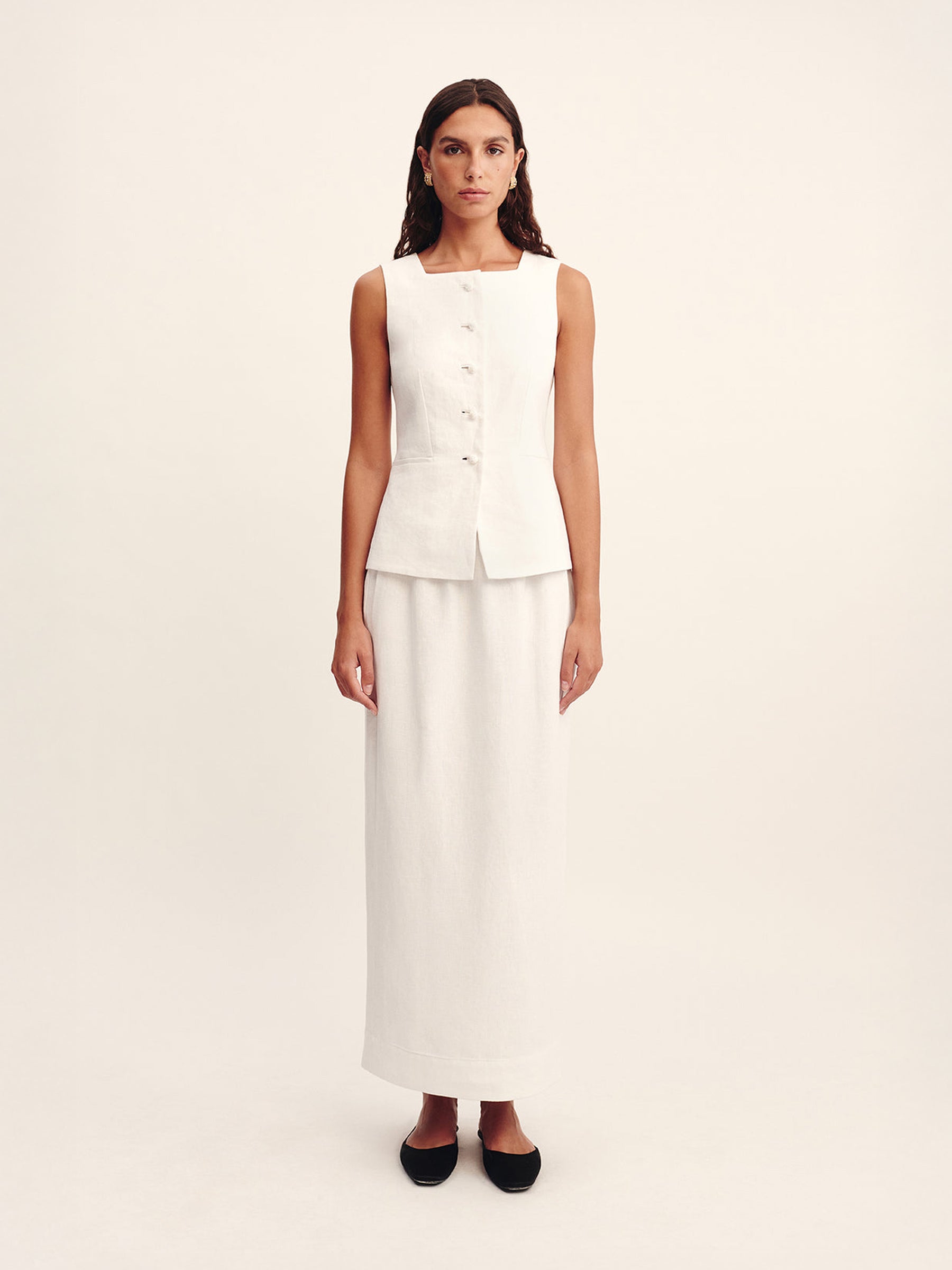 POSSE | Rio Vest in Ivory | The UNDONE