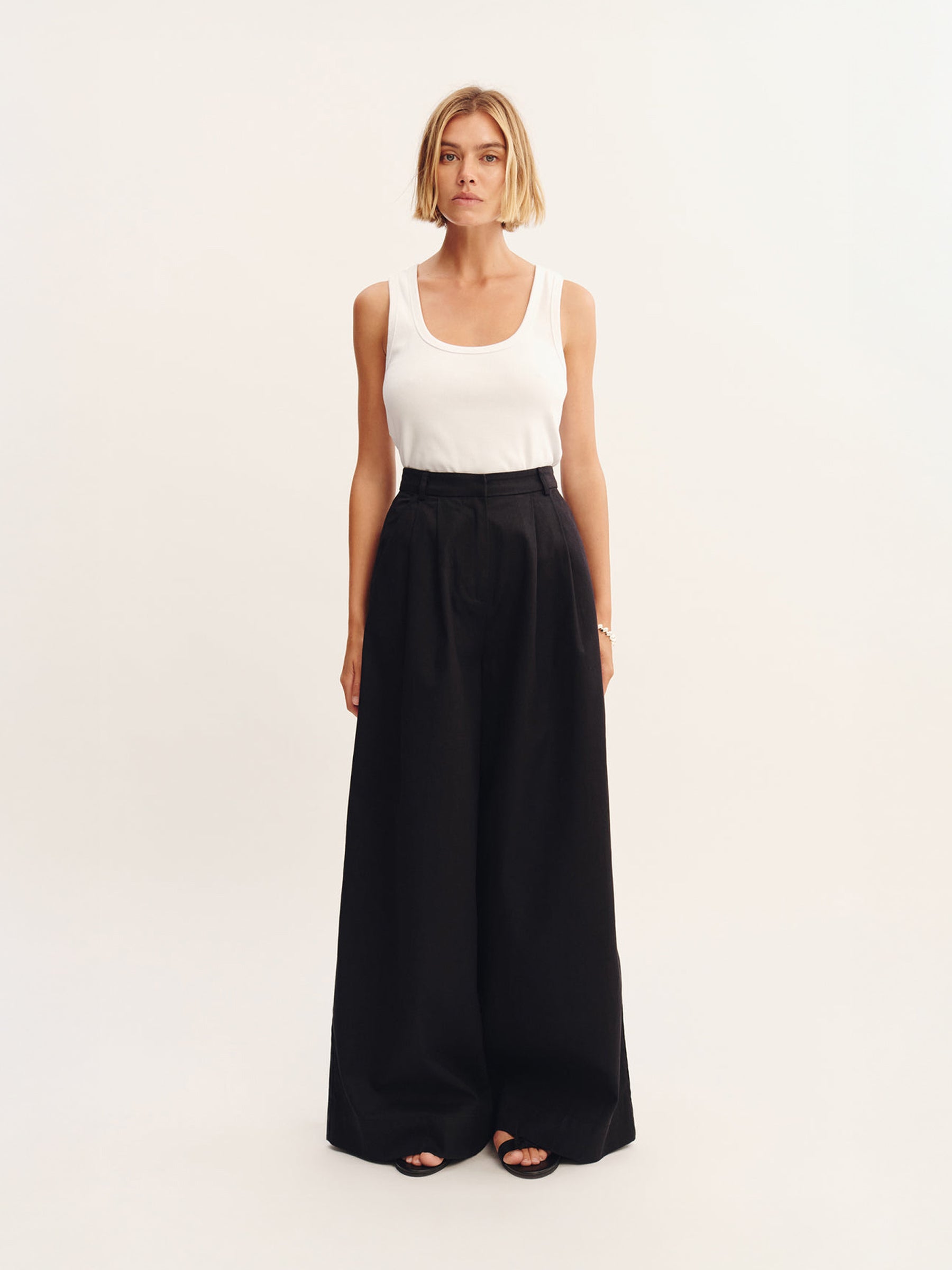 POSSE | Wesley Trouser in Black | The UNDONE