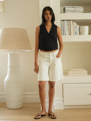 REBE | Waistcoat in Black | The UNDONE