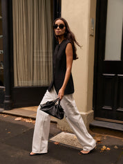 Rylan | Mila Medium Tote in Black | The UNDONE
