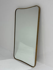 Secondi | Vintage Italian Brass Mirror | The UNDONE