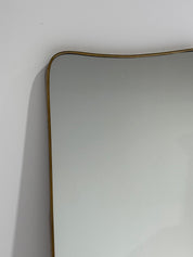 Secondi | Vintage Italian Brass Mirror | The UNDONE