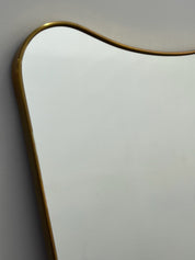 Secondi | Italian Brass Ponti Style Mirror | The UNDONE