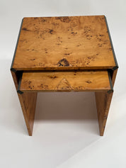 Secondi | Italian Burr Wood Nest of Tables | The UNDONE