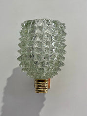 Secondi | Pale Green Murano Rostrato Wall Light by Barovier | The UNDONE