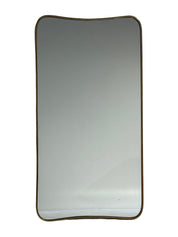 Secondi | Vintage Italian Brass Mirror | The UNDONE